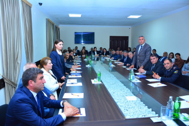 Ağstafa RİH başçısı yanında Uşaq hüquqlarının müdafiəsi üzrə komissiyanın fəaliyyətinin təkminləşdirilməsinə dair tədbir keçirilib
