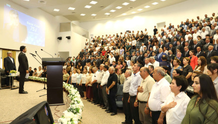 Ağstafada Əməkdar incəsənət xadimi, tanınmış şair, publisist Barat Vüsalın 75 illik yubileyi qeyd olunub
