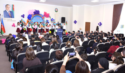 Bu il də 1 İyun - Uşaqların Beynəlxalq Müdafiəsi Günü Ağstafada geniş bayram tədbiri ilə qeyd olunub