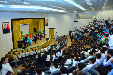 Ağstafada “Vətənpərvər Azərbaycan gəncliyi – Sağlam gənclik, sağlam gələcək” mövzusunda görüş keçirilib