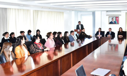 Ağstafa rayon Heydər Əliyev Mərkəzində 28 aprel – Ümumdünya Əməyin Mühafizəsi Günü qeyd olunub