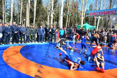 Bu il də elimizə Zəfər coşqusu ilə qədəm qoyan Novruz bayramı Ağstafada möhtəşəm bayram təntənəsi ilə qeyd olunub