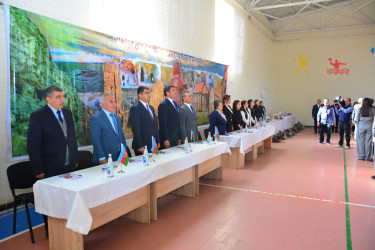 Ağstafalı müəllimlərin iştirakı ilə “Konstitusiya və  Suverenlik İli”nə həsr olunmuş “Suverenlik zirvəsi” adlı intellektual bilik yarışı keçirilib