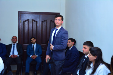 Ağstafada “Heydər Əliyev və dövlət gənclər siyasəti” mövzusunda dəyirmi masa keçirilib