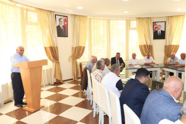 Ağstafa rayon “Yazıçılar Evi”ndə "Gənclərin ictimai həyatda rolu" mövzusunda tədbir keçirilib