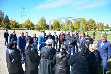 Ağstafalı şəhid valideynləri də “Yaşıl dünya naminə həmrəylik ili” çərçivəsində keçirilən ağacəkmə aksiyalarına öz töhfələrini veriblər