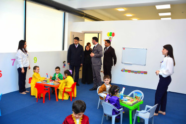 Ağstafada “1 İnci Psixoloji və Nitq Mərkəzi” sakinlərin istifadəsinə verilib