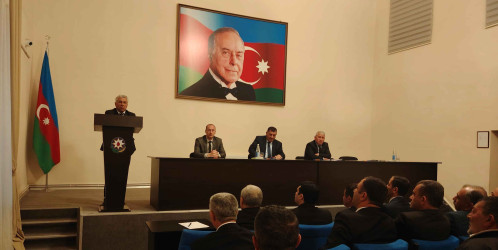 “Su ehtiyatlarından səmərəli istifadənin təmin edilməsi” mövzusunda Ağstafa RİH başçısı aparatının inzibati binasında maarifləndirici tədbir keçirilib