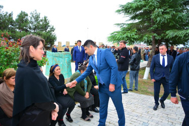 27 Sentyabr - Anım Günündə Ağstafa rayon Şəhidlər Xiyabanı ziyarət olunub