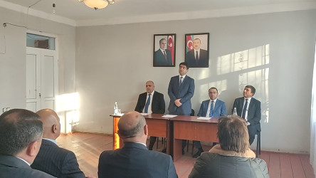 Seymur Orucov Pirili kəndində növbəti dəfə vətəndaşları dinləyib