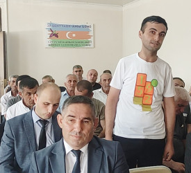 Ağstafada vətəndaşların növbəti səyyar qəbulu Aşağı Göycəli kəndində keçirilib
