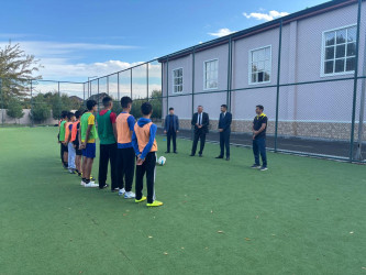 Ağstafada futbol üzrə ustad dərsləri keçirilib