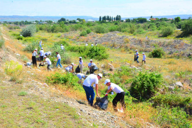 Ağstafada "Təmiz oyunlar"  beynəlxalq ekokönüllülülk layihəsi çəçrivəsində yarış keçirilib