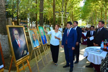 Ağstafada “Fırçadakı Dünyam” adlı rəsm sərgisi keçirilib