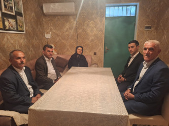 Ağstafada şəhidlərimizin məzarları ziyarət olunub, ailə üzvlərinə baş çəkilib