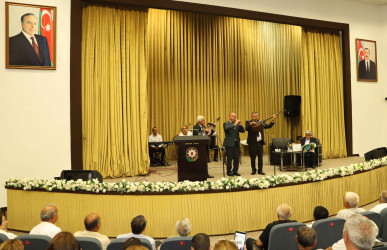 Ağstafada Əməkdar incəsənət xadimi, tanınmış şair, publisist Barat Vüsalın 75 illik yubileyi qeyd olunub
