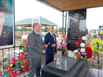 Ağstafada şəhidlərimizin məzarları ziyarət olunub, ailə üzvlərinə baş çəkilib