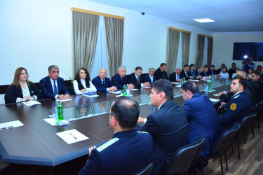 Ağstafada Ümummilli Lider Heydər Əliyevin anım gününə həsr olunmuş dəyirmi masa keçirilib