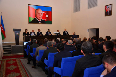 Ağstafada Şuranın növbəti iclası və qəhvəyi mərmər bağacığı ilə mübarizəyə dair tədbir keçirilib