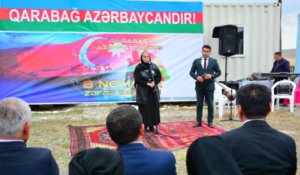 Ağstafada 8 Noyabr – Zəfər Gününün beşinci ildönümünə həsr olunmuş Zəfər yürüşü keçirilib