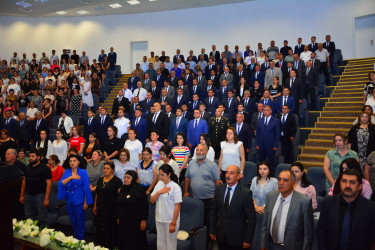 Ağstafada 14 iyul 1969-cu il Suverenlik yolunun başlanğıcı mövzusunda tədbir təşkil olunub