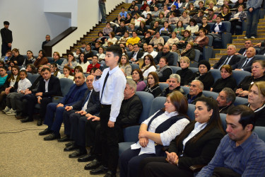 Ağstafada “Konstitusiya və Suverenlik ili: nəticələr və nailiyyətlər” mövzusunda ümumrayon tədbiri keçirilib