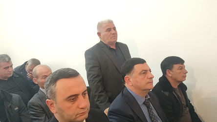 Ağstafada vətəndaşların səyyar qəbulunun növbəti ünvanı Kolxəlfəli kənd yaşayış məntəqəsi olub