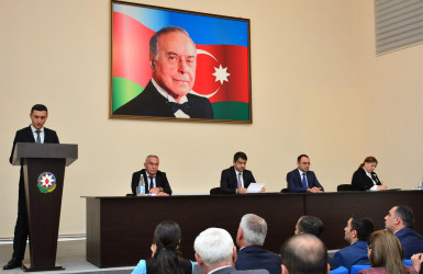 Ağstafada payız-qış mövsümünə hazırlığın vəziyyəti müzakirə olunub