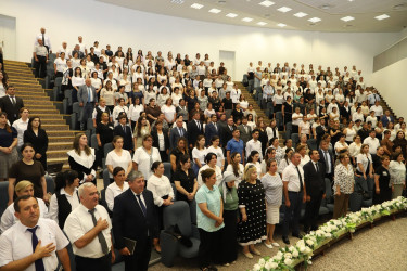 Ağstafada təhsil işçilərinin sentyabr konfransı keçirilib.