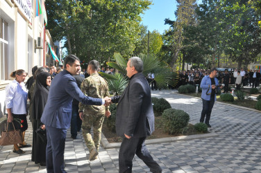 Ağstafa şəhərində “Şəhid” Memorial Abidə Kompleksi ziyarət olunub, şəhidlərimizin xatirəsi dərin ehtiramla anılıb.