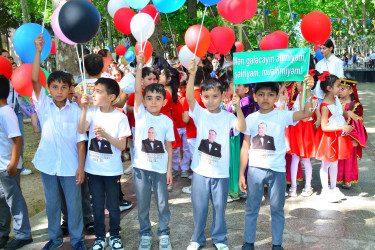 Ağstafada “Fırçaların dili ilə Bütöv Azərbaycan” mövzusunda rəsm sərgisi təşkil olunub
