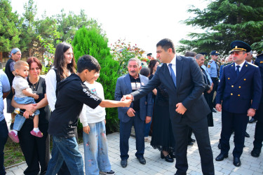 27 Sentyabr - Anım Günündə Ağstafa rayon Şəhidlər xiyabanı ziyarət olunub.