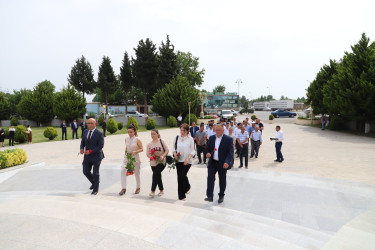 Ağstafalı meliorasiya işçiləri Su Təsərrüfatı və Meliorasiya İşçilərinin Peşə bayramını qeyd ediblər.