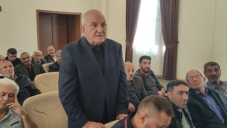 Seymur Orucov Həsənsu və Kolxəlfəli kəndlərində sakinlərlə səyyar qəbul keçirib.