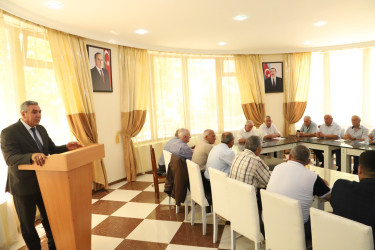 Ağstafa rayon “Yazıçılar Evi”ndə "Gənclərin ictimai həyatda rolu" mövzusunda tədbir keçirilib