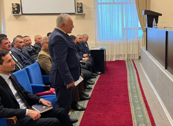 Ağstafa rayonunda 2025-ci ildə mülki müdafiə sahəsində görülmüş işlərin yekunları və 2026-cı ildə qarşıda duran vəzifələrə dair müşavirə keçirilib