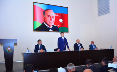 Ağstafa RİH başçısı yanında Şuranın növbəti iclasında rayonun 2025-ci ilin doqquz ayı ərzində sosial-iqtisadi inkişafının yekunları müzakirə olunub