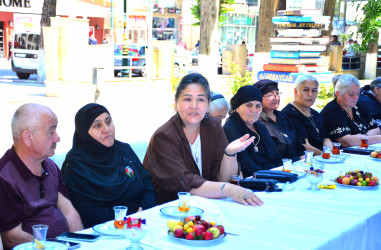 Ağstafada şəhidlərimizin ailə üzvləri ilə növbəti görüş təşkil olunub