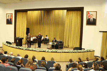 Ağstafada Əməkdar incəsənət xadimi, tanınmış şair, publisist Barat Vüsalın 75 illik yubileyi qeyd olunub