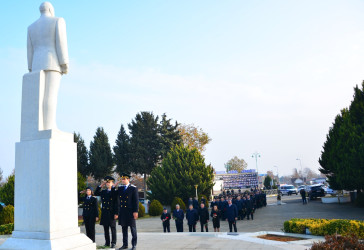 Anım günündə xalqımızın Ümummilli Lideri Heydər Əliyevin əziz xatirəsi Ağstafada da dərin hörmət və ehtiramla yad olunur