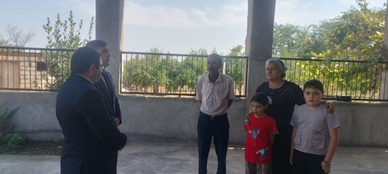 Ağstafada şəhidlərimizin məzarları ziyarət olunub, ailə üzvlərinə baş çəkilib