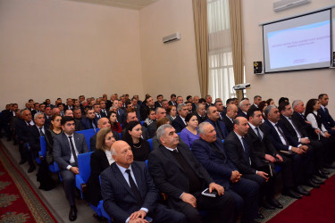 Ağstafada Şuranın növbəti iclası və qəhvəyi mərmər bağacığı ilə mübarizəyə dair tədbir keçirilib