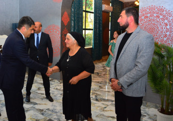 Ağstafalı şəhidimiz Seyfəddin Muradovun oğlunun kiçik toy mərasimi keçirilib