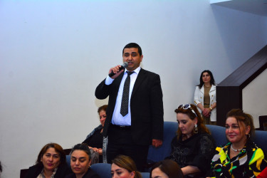 Ağstafada Ulu Öndərin 102-ci ildönümünə həsr olunmuş “Konstitusiyamızın yaranmasında Ümummilli Lider Heydər Əliyevin rolu” mövzusunda ümumrayon tədbiri keçirilib
