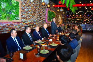 Ağstafada Novruz bayramı ərəfəsində növbəti görüş qazilər və müharibə veteranları ilə keçirilib