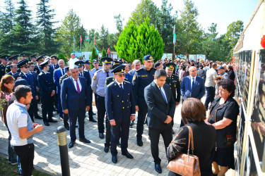 27 Sentyabr - Anım Günündə Ağstafa rayon Şəhidlər xiyabanı ziyarət olunub.