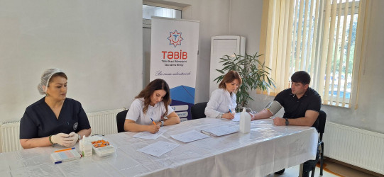 Heydər Əliyev Fondunun “Talassemiyasız həyat naminə” proqramı çərçivəsində Ağstafada növbəti könüllü qanvermə aksiyası keçirilib