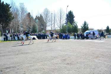 Ağstafada “Şəhərsalma və Memarlıq İli”nə həsr olunmuş Çövkən milli atüstü oyunu təşkil olunub