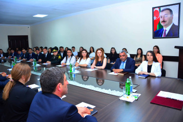 Ağstafada “Dəmir Yumruqdan Quruculuğa: Milli Memarlıq İrsi və Ordu Qüdrəti” mövzusunda tədbir keçirilib