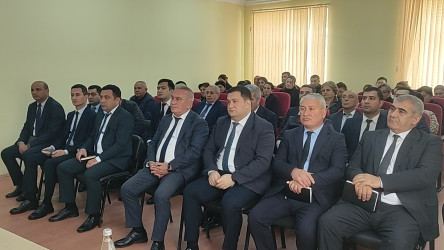 Seymur Orucov Tatlı kəndində növbəti dəfə vətəndaşları dinləyib